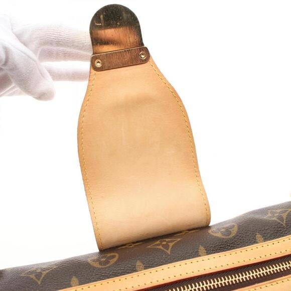 LOUIS VUITTON Brown Monogram Leather Shoulder Bag - Picture 7 of 11